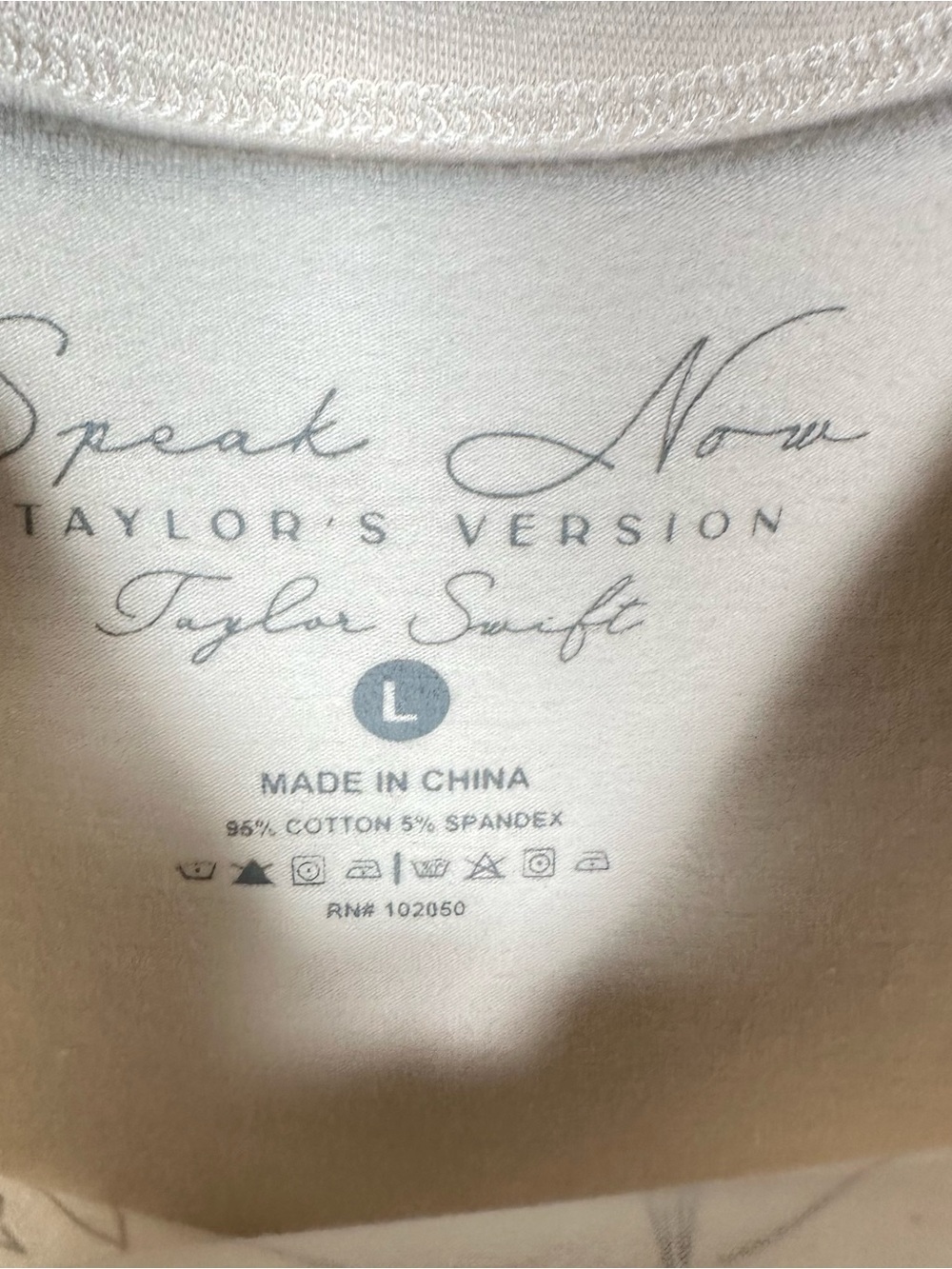 TAYLOR SWIFT “Speak Now” How the Kingdom Lights Shined Baby T-Shirt - Picture 6 of 7